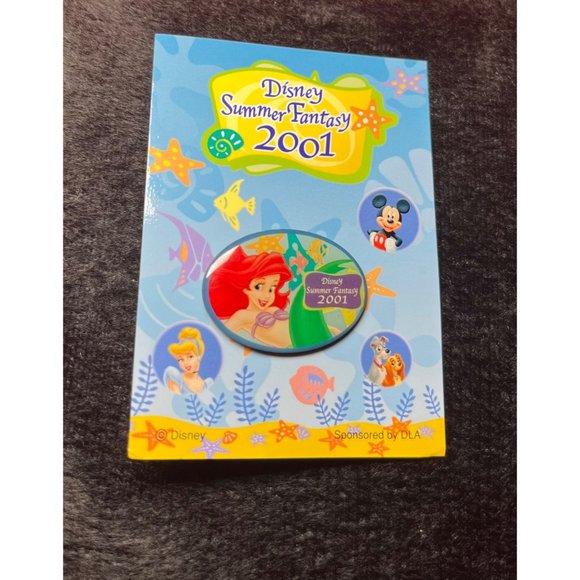 Ariel‎ Summer Fantasy 2001 Pin Tokyo Disney Land - Picture 1 of 4